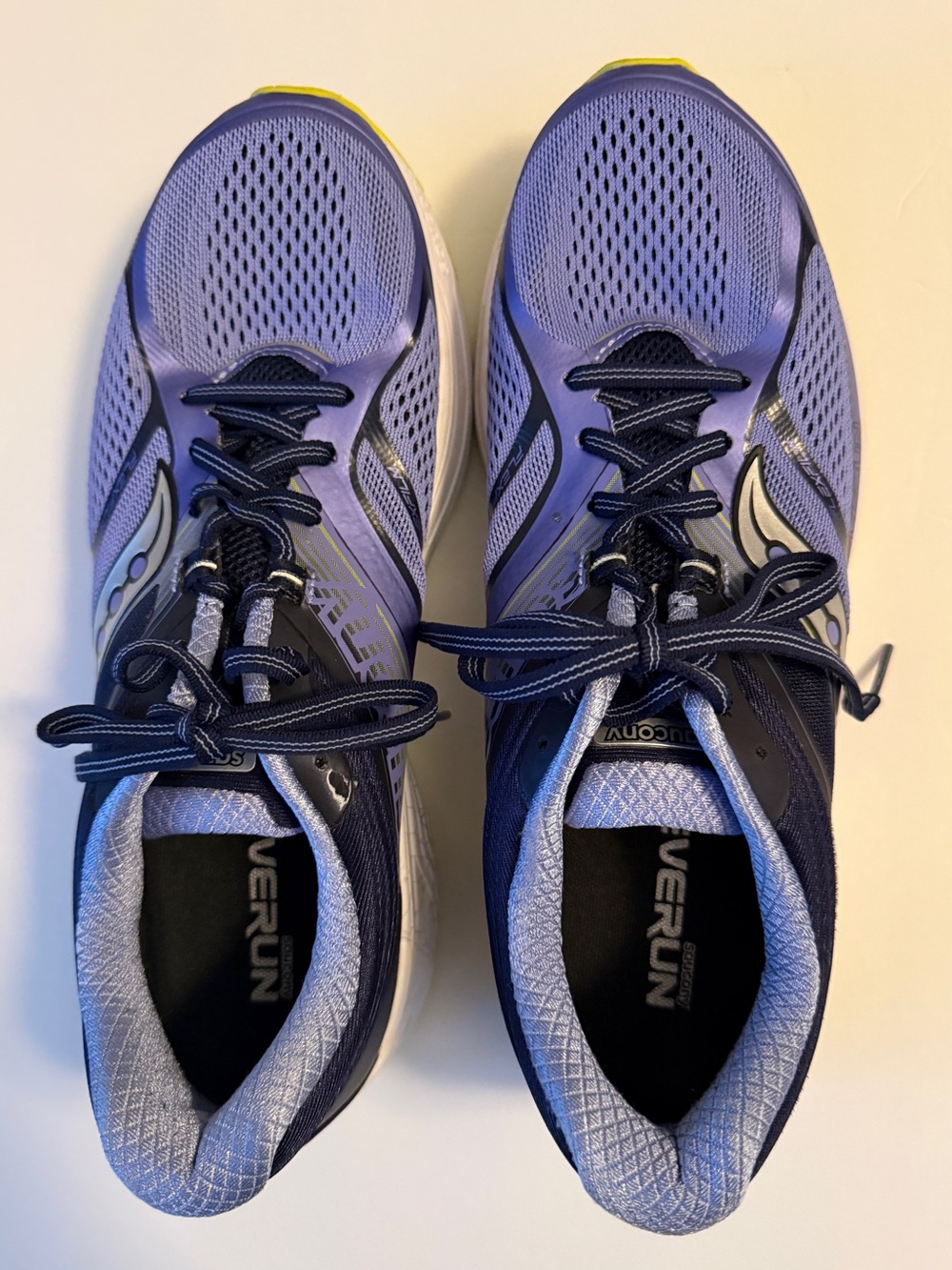 Saucony Women's Lavender and Navy Running Shoes